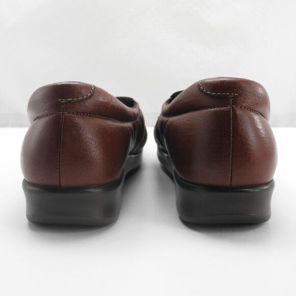 SAS Tripad Comfort Chestnut Brown Slip-On Leather Loafers - Women's Size 7.5 M - Picture 4 of 7